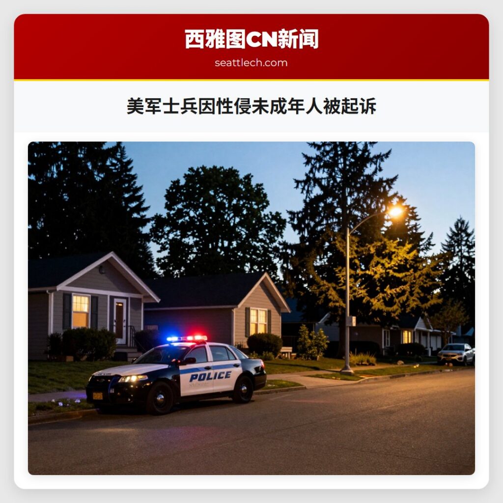 美军士兵因性侵未成年人被起诉