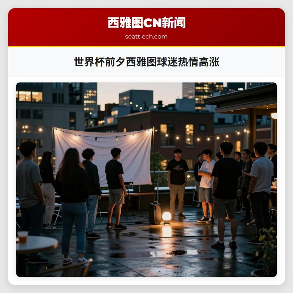 世界杯前夕西雅图球迷热情高涨