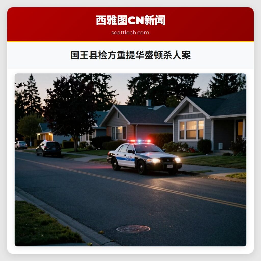 国王县检方重提华盛顿杀人案