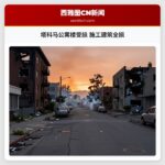 塔科马公寓楼受损 施工建筑全损