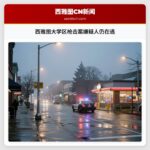 西雅图大学区枪击案嫌疑人仍在逃
