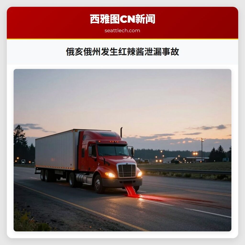 俄亥俄州发生红辣酱泄漏事故