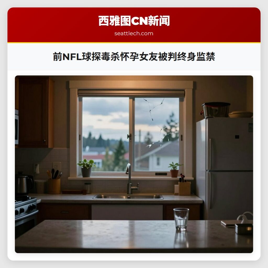 前NFL球探毒杀怀孕女友被判终身监禁