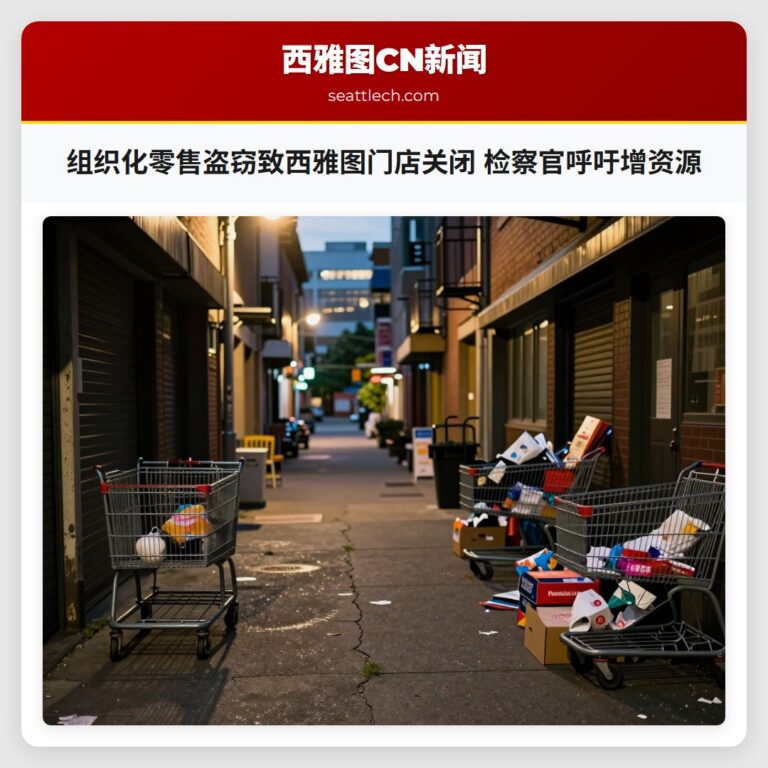组织化零售盗窃致西雅图门店关闭 检察官呼吁增资源