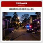 西雅图南区三起枪击案 至少6人受伤